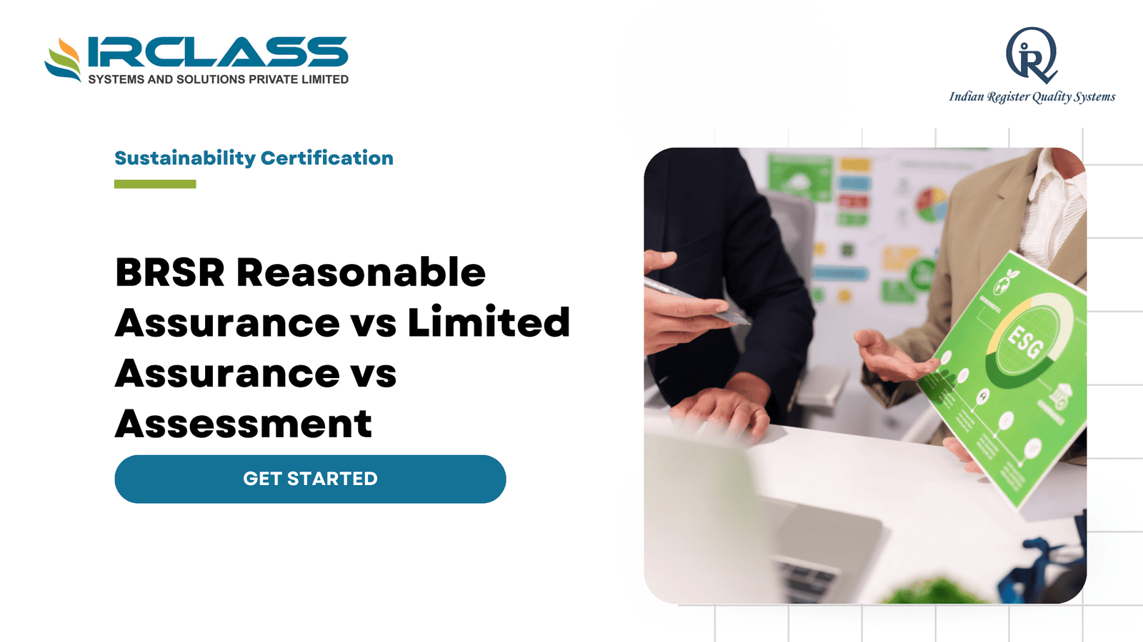 BRSR Reasonable Assurance vs Limited Assurance vs Assessment